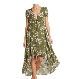 Love stitch hi low dress